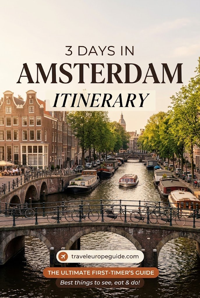Amsterdam 3-Day Itinerary
