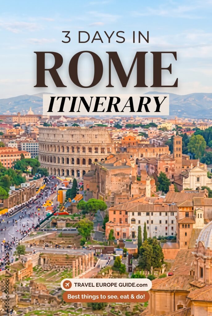 Rome 3-Day Itinerary